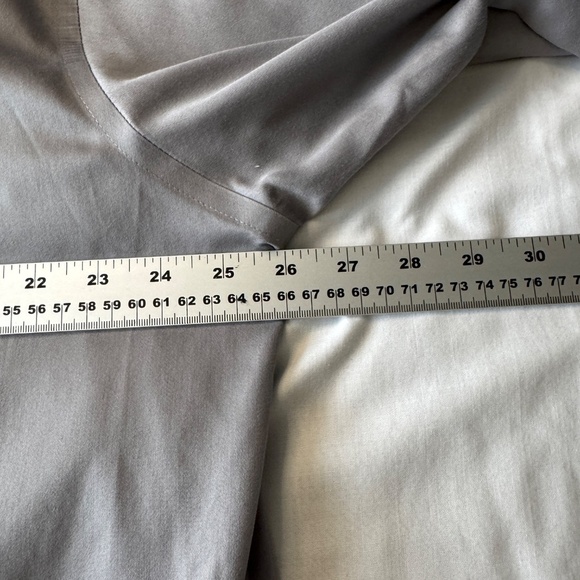 Geoffrey Beene Men's Classic Fit Dress Shirt Button Up Silver/Gray 18 - 34/35‎ - Picture 8 of 12